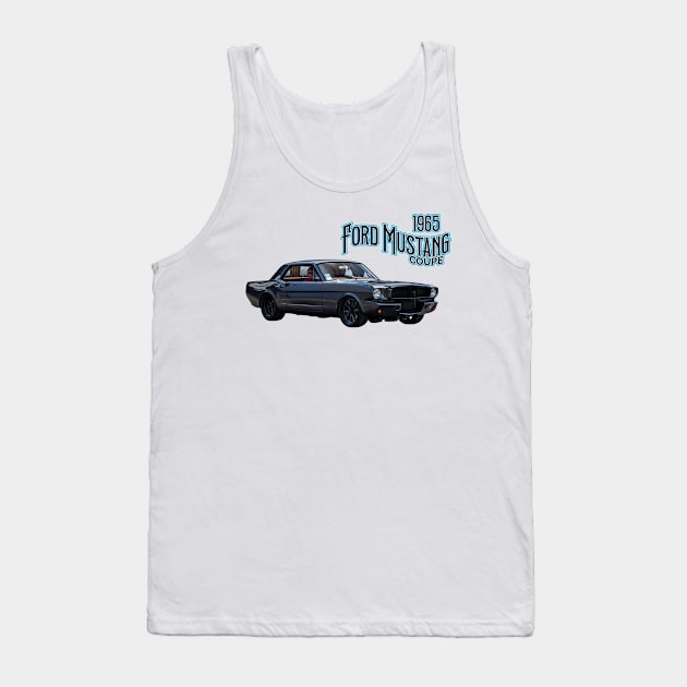 1965 Ford Mustang Coupe Tank Top by Gestalt Imagery